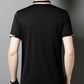 🔥Vandaag 48% korting🔥Men's Stretch Ice Silk Short Sleeve Lapel T-shirt