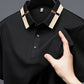 🔥Vandaag 48% korting🔥Men's Stretch Ice Silk Short Sleeve Lapel T-shirt