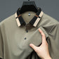 🔥Vandaag 48% korting🔥Men's Stretch Ice Silk Short Sleeve Lapel T-shirt