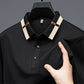 🔥Vandaag 48% korting🔥Men's Stretch Ice Silk Short Sleeve Lapel T-shirt