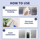 Transparante Frosted Glass Paint op waterbasis