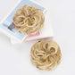 Voluminous Synthetic Bun Wig with Adjustable Clip