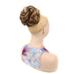 Voluminous Synthetic Bun Wig with Adjustable Clip