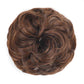 Voluminous Synthetic Bun Wig with Adjustable Clip