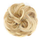 Voluminous Synthetic Bun Wig with Adjustable Clip