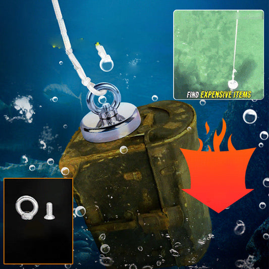 Diepwater Magnetische Bergingsmagneet Set