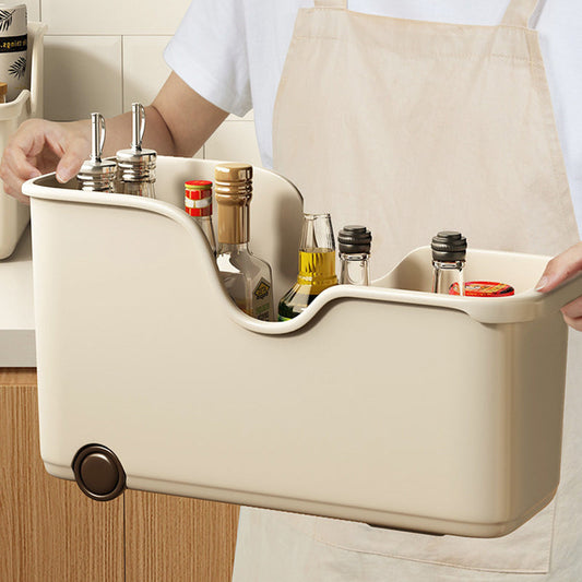 Draagbare keuken organizer met wielen