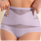 Plusmaat Hooggesnoerde Cross Tummy Control Slip