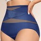 Plusmaat Hooggesnoerde Cross Tummy Control Slip