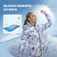 Outdoor zonnebescherming Camouflage Hooded Lange Mouw Full-Zip Jacket