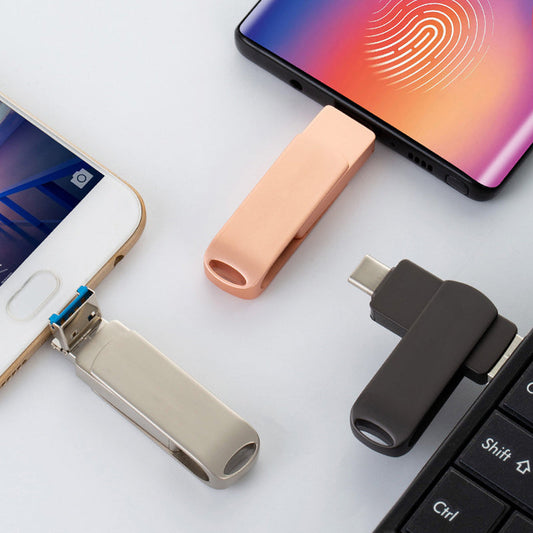 4-in-1 Multi-Interface Flash Drive (Telefoon/PC)