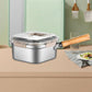 Multifunctionele Frituurset – Frituren, Koken, Vershouden & Groenten Wassen