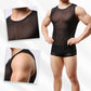 Herentop Mesh Sheer