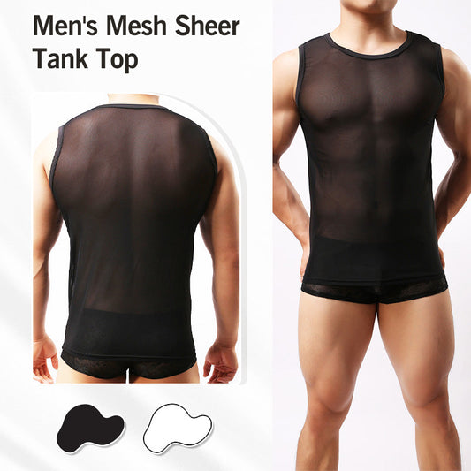 Herentop Mesh Sheer