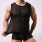 Herentop Mesh Sheer