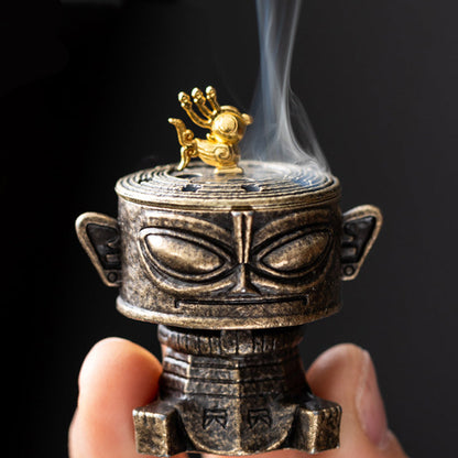 Indoor Alloy Incense Burner Ornamen