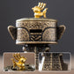 Indoor Alloy Incense Burner Ornamen