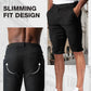 Heren stretch sneldrogende casual korte broe