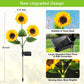 🌻🌞 50% KORTING! Alsof je een eeuwig bloeiend zonnebloemveld in de grond prikt dat nooit water nodig heeft! Deze solar LED-stake laadt overdag op, gloeit 14 uur 's nachts, overleeft elke storm – geen kabels, geen gedoe.