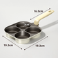 🔥🍳4-Cup Nonstick Omelette Pan🍽️