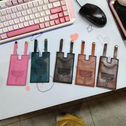 Western Boot Wallet with Snap Strap