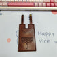 Western Boot Wallet with Snap Strap