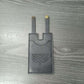 Western Boot Wallet with Snap Strap