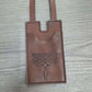Western Boot Wallet with Snap Strap