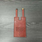 Western Boot Wallet with Snap Strap