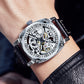 Multifunctioneel Gegraveerd Mechanisch Horloge