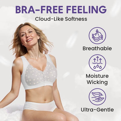 Comfortabele front -Covered en Hoop - BH voor vrouwen