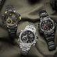 Multifunctioneel stijlvol digitaal quartzhorloge voor heren