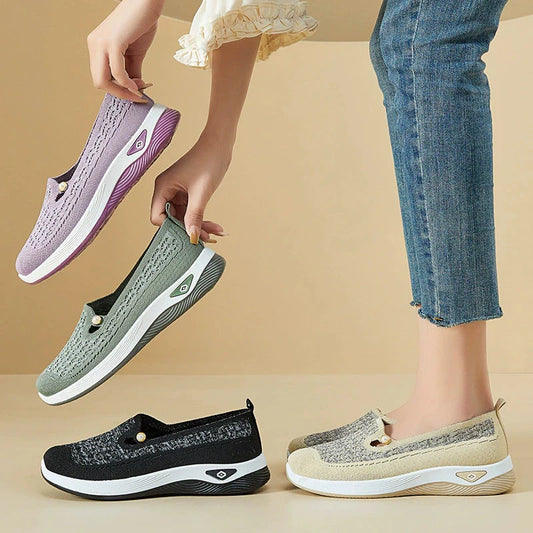 🔥Hot Sale 49% Off 👟 Women's Orthopedic Sneakers - Comfort & Arch Support 💕