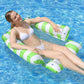 Opblaasbare Stripe Pool Float Loungestoel