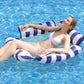 Opblaasbare Stripe Pool Float Loungestoel
