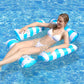 Opblaasbare Stripe Pool Float Loungestoel