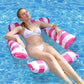 Opblaasbare Stripe Pool Float Loungestoel
