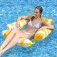 Opblaasbare Stripe Pool Float Loungestoel