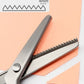 ❄️Zomerfresh 50% Korting!🧵DIY Kartelschaar voor Stof, Papier & Leer – Professionele Zigzag Schaar voor Naaien en Knutselen