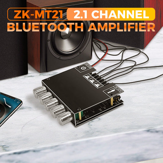 ZK-MT21 2.1-kanaals Bluetooth-versterker 50 W × 2 + 100