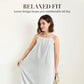Casual maxi-jurk met spaghettibandjes voor dames