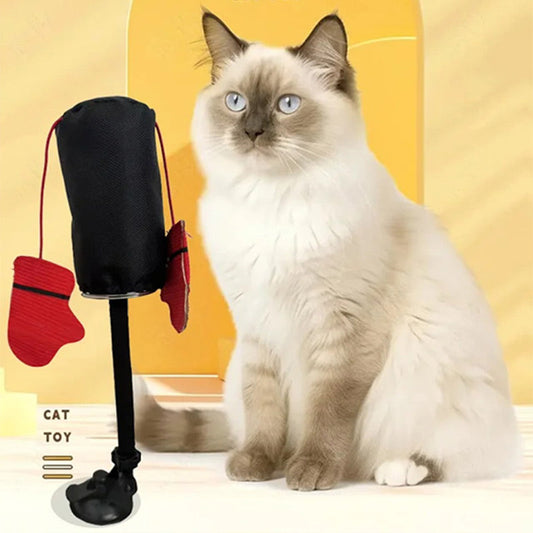 ⏳Beperkte tijd 50% korting💥Interactief kattenbokszak-speeltje