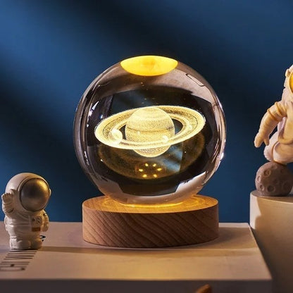 🎁Hete verkoop - 3D planeet kristallen bol