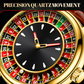 Klassiek vintage quartzhorloge met gloe