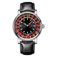 Klassiek vintage quartzhorloge met gloe