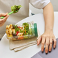 Compacte verse salade kom