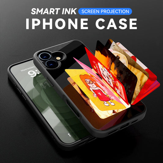 Slimme inktschermprojectie iPhone-hoesj