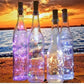 🔥 50% KORTING 🍾✨ LED-lichtslinger in de vorm van een flesdop – Perfect voor het decoreren van glazen flessen 💡🎄
