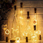 🔥 50% KORTING 🍾✨ LED-lichtslinger in de vorm van een flesdop – Perfect voor het decoreren van glazen flessen 💡🎄
