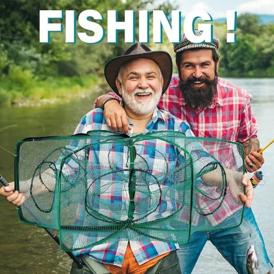 🐟Automatisch opvouwbaar versterkt visnet